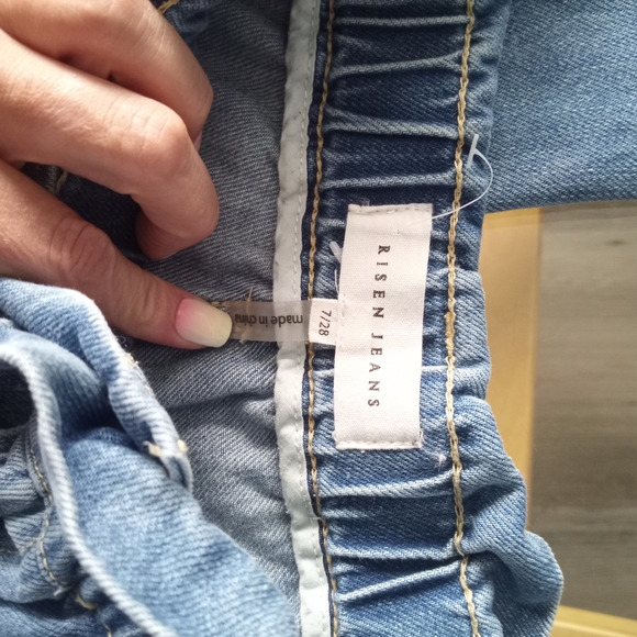 Women's Risen Straight Leg Jeans - Picture 2 of 5